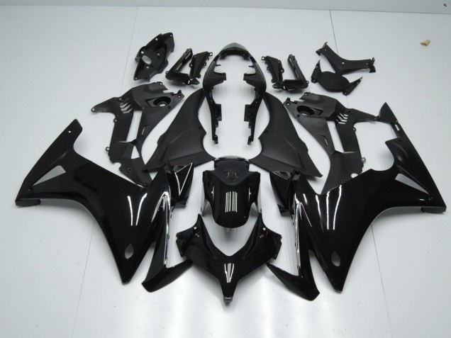 Negro Brillante & Mate 13-15 CBR500RR Carenado Moto Negro Brillante & Mate 13-15 CBR500RR Carenado Moto