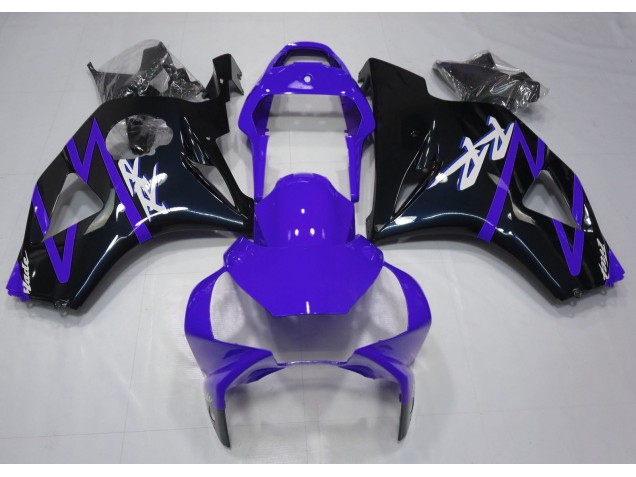 Negro Brillante & Morado 02-03 CBR954RR Carenado Moto Negro Brillante & Morado 02-03 CBR954RR Carenado Moto