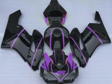 Negro Brillante & Morado 04-05 CBR1000RR Carenado Moto