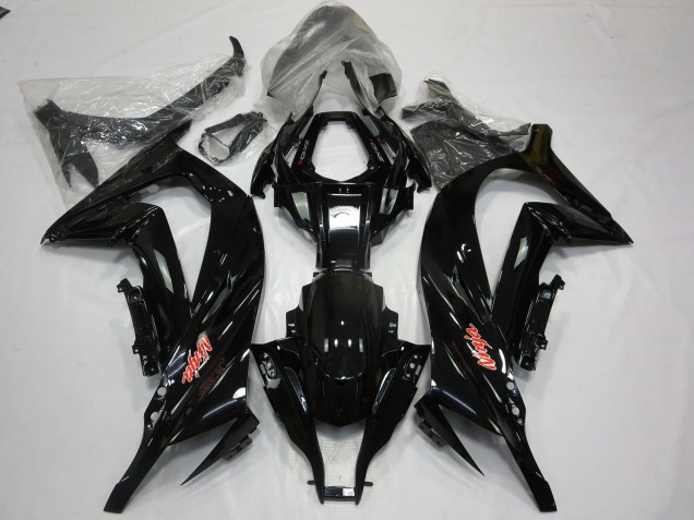 Negro Brillante Rojo 11-15 ZX10R Carenado Moto