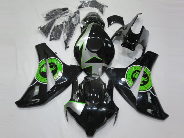Negro Brillante & Verde 08-11 CBR1000RR Carenado Moto Negro Brillante & Verde 08-11 CBR1000RR Carenado Moto