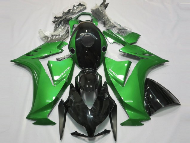 Negro Brillante & Verde 12-16 CBR1000RR Carenado Moto Negro Brillante & Verde 12-16 CBR1000RR Carenado Moto