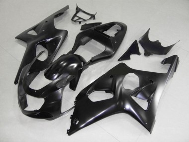 Negro Mate 00-02 GSXR 1000 Carenado Moto