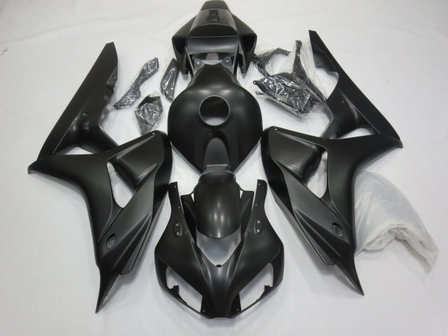 Negro Mate 06-07 CBR1000RR Carenado Moto Negro Mate 06-07 CBR1000RR Carenado Moto