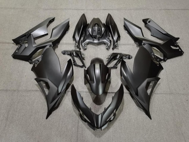 Negro Mate 18-23 Ninja 400 Carenado Moto Negro Mate 18-23 Ninja 400 Carenado Moto