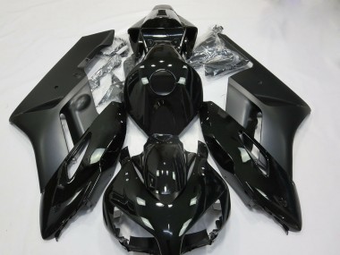 Negro Mate & Brillante 04-05 CBR1000RR Carenado Moto