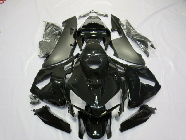 Negro Mate & Brillante 05-06 CBR600RR Carenado Moto Negro Mate & Brillante 05-06 CBR600RR Carenado Moto