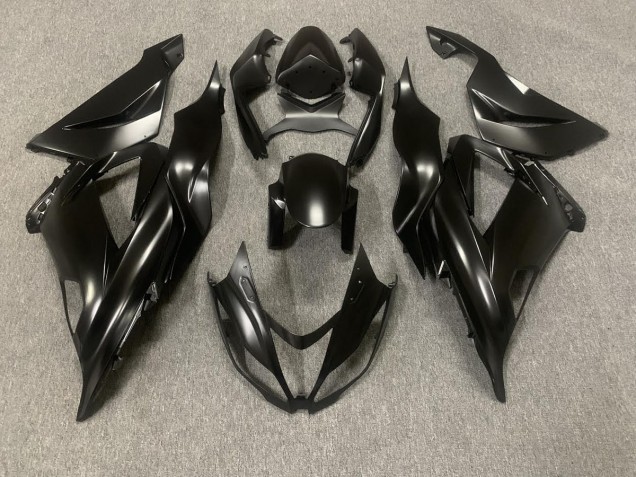 Negro Mate & Capa Protectora 13-18 ZX6R Carenado Moto