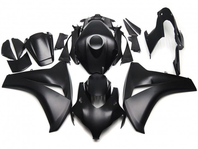 Negro Mate Pulido 08-11 CBR1000RR Carenado Moto Negro Mate Pulido 08-11 CBR1000RR Carenado Moto