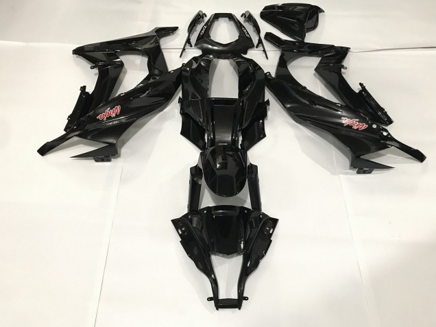 Negro Metalizado 09-12 ZX6R Carenado Moto Negro Metalizado 09-12 ZX6R Carenado Moto