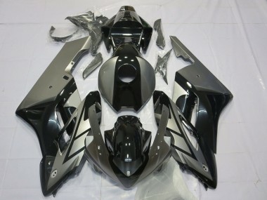 Negro & Plata 04-05 CBR1000RR Carenado Moto