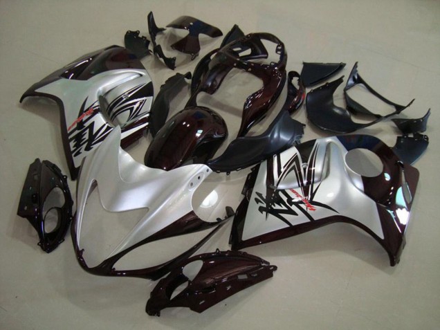 Negro Plata 08-20 GSXR 1300 Carenado Moto Negro Plata 08-20 GSXR 1300 Carenado Moto