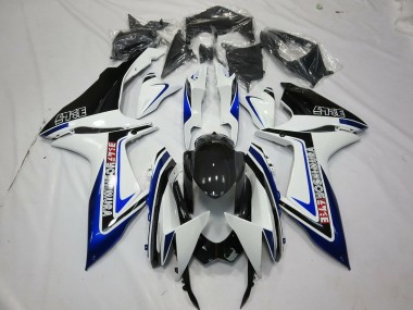 Negro Rockstar 11-24 GSXR 600-750 Carenado Moto
