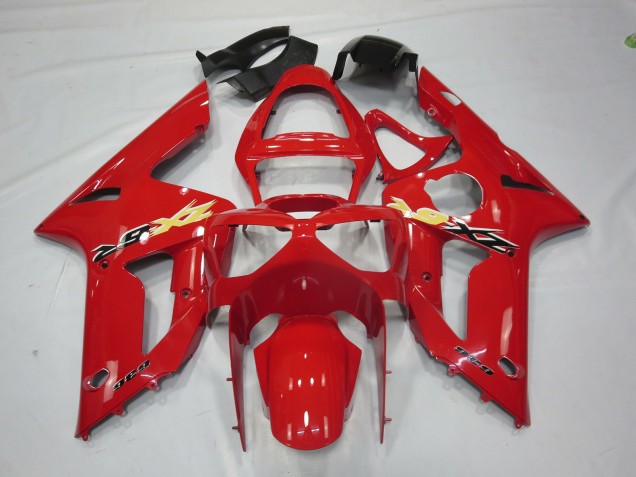 Ninja Rojo 03-04 ZX6R Carenado Moto