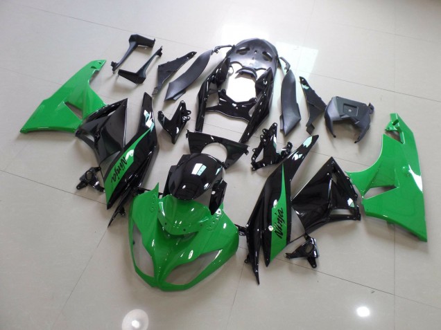 Ninja Verde Negro 09-12 ZX6R Carenado Moto Ninja Verde Negro 09-12 ZX6R Carenado Moto