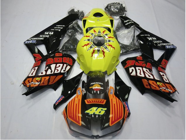 Número 46 13-23 CBR600RR Carenado Moto Número 46 13-23 CBR600RR Carenado Moto