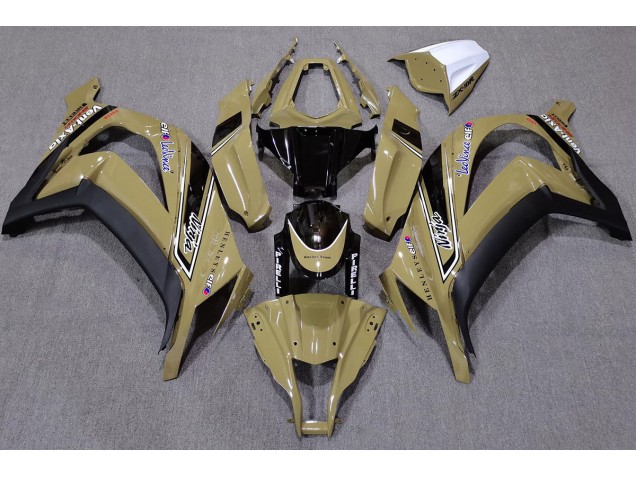 OEM Estilo Bronceado Desierto 11-15 ZX10R Carenado Moto OEM Estilo Bronceado Desierto 11-15 ZX10R Carenado Moto