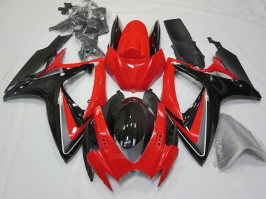 OEM Estilo Rojo 06-07 GSXR 600-750 Carenado Moto