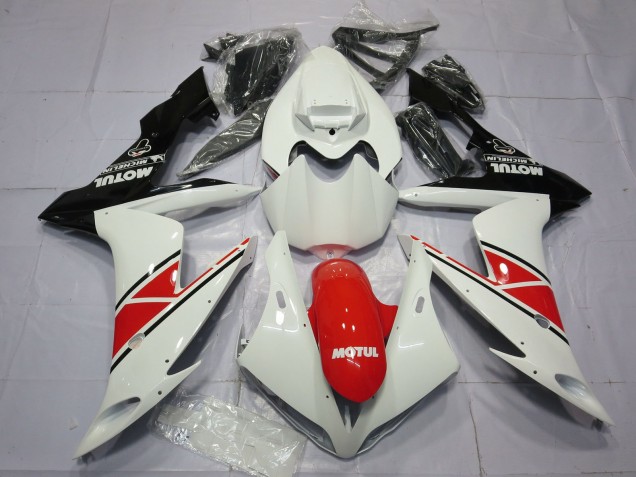 OEM Estilo Rojo & Blanco 04-06 R1 Carenado Moto OEM Estilo Rojo & Blanco 04-06 R1 Carenado Moto