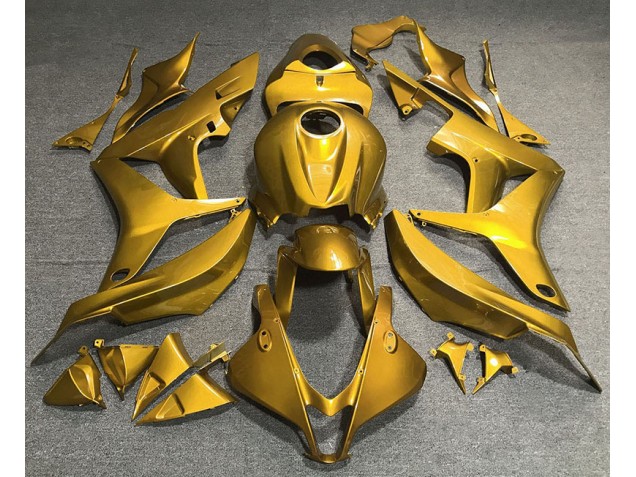 Oro Brillante Liso 07-08 CBR600RR Carenado Moto Oro Brillante Liso 07-08 CBR600RR Carenado Moto