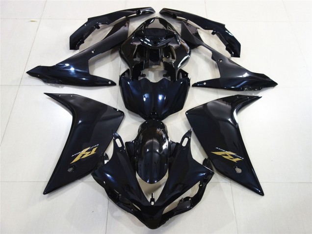 Oro Negro Brillante 07-08 R1 Carenado Moto Oro Negro Brillante 07-08 R1 Carenado Moto
