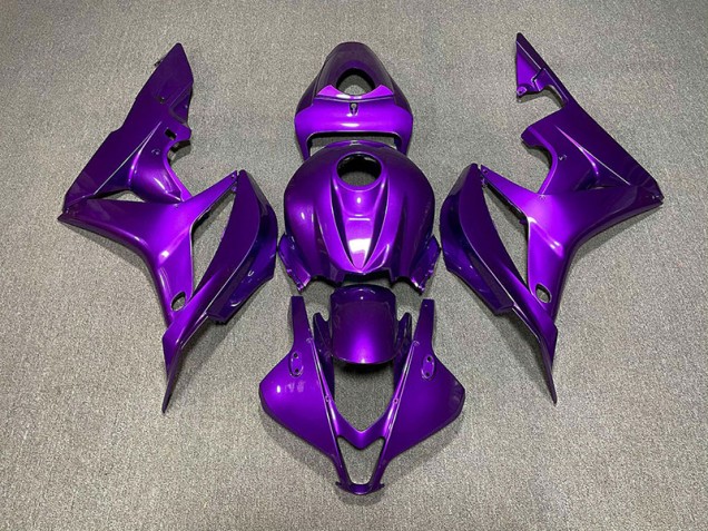 Perla Morado Liso 07-08 CBR600RR Carenado Moto Perla Morado Liso 07-08 CBR600RR Carenado Moto