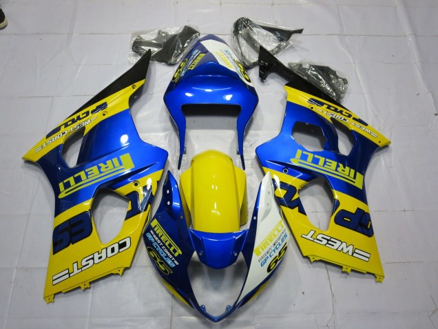Pirelli 03-04 GSXR 1000 Carenado Moto Pirelli 03-04 GSXR 1000 Carenado Moto