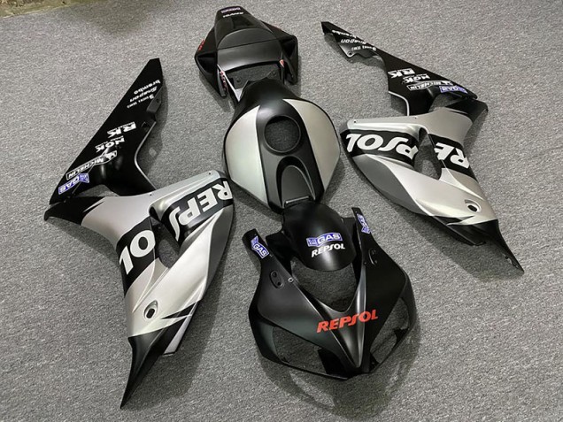 Plata Mate Repsol 06-07 CBR1000RR Carenado Moto Plata Mate Repsol 06-07 CBR1000RR Carenado Moto