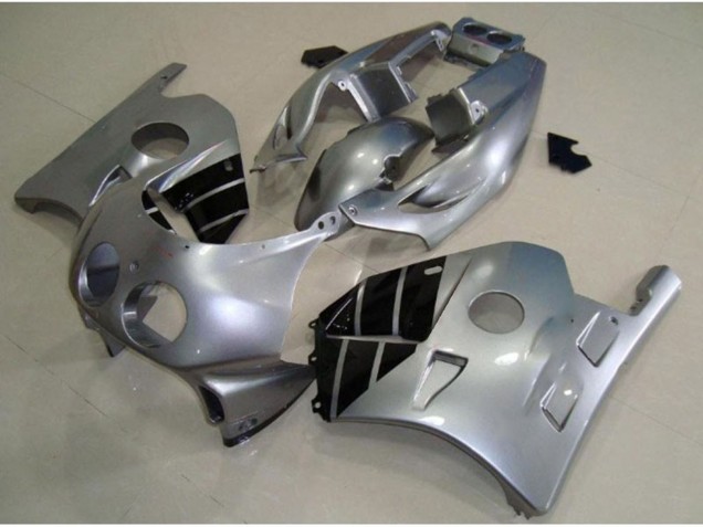 Plata & Negro 90-98 CBR250RR Carenado Moto Plata & Negro 90-98 CBR250RR Carenado Moto