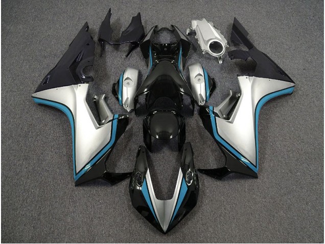 Plata & Negro & Azul Claro 17-23 CBR1000RR Carenado Moto Plata & Negro & Azul Claro 17-23 CBR1000RR Carenado Moto