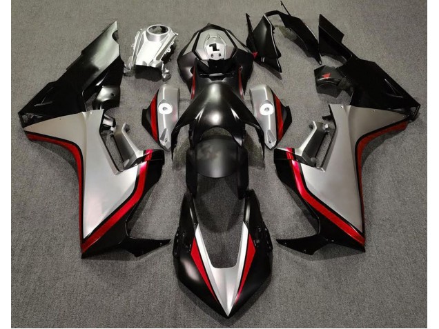 Plata & Negro & Rojo 17-23 CBR1000RR Carenado Moto Plata & Negro & Rojo 17-23 CBR1000RR Carenado Moto