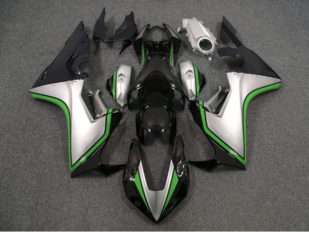 Plata & Negro & Verde 17-23 CBR1000RR Carenado Moto Plata & Negro & Verde 17-23 CBR1000RR Carenado Moto