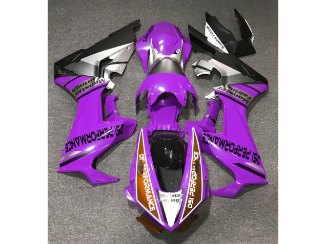 Púrpura Brillante & Naranja 17-23 CBR1000RR Carenado Moto Púrpura Brillante & Naranja 17-23 CBR1000RR Carenado Moto
