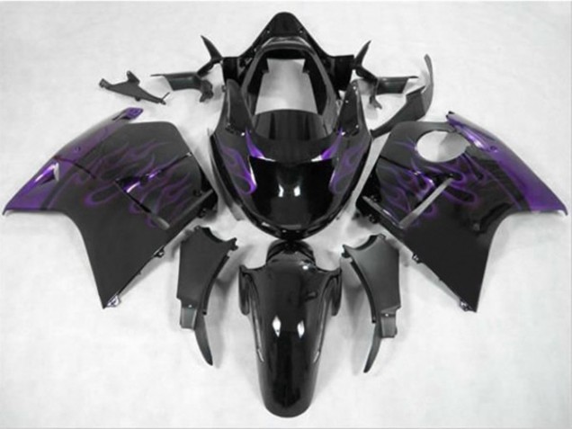Púrpura Oscuro Llama 96-07 CBR1100XX Carenado Moto Púrpura Oscuro Llama 96-07 CBR1100XX Carenado Moto
