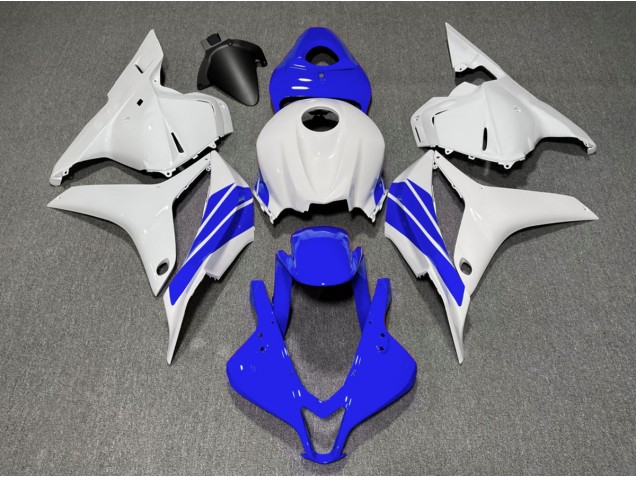 Raya Lateral Azul Oscuro & Blanca 09-12 CBR600RR Carenado Moto Raya Lateral Azul Oscuro & Blanca 09-12 CBR600RR Carenado Moto