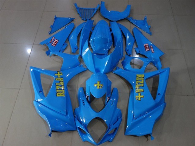 Rizla Azul 07-08 GSXR 1000 Carenado Moto Rizla Azul 07-08 GSXR 1000 Carenado Moto