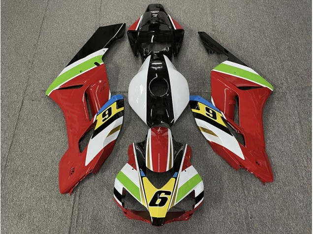 Rojo 6 04-05 CBR1000RR Carenado Moto Rojo 6 04-05 CBR1000RR Carenado Moto