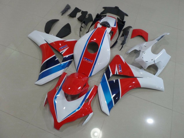 Rojo Azul & Blanco 08-11 CBR1000RR Carenado Moto Rojo Azul & Blanco 08-11 CBR1000RR Carenado Moto
