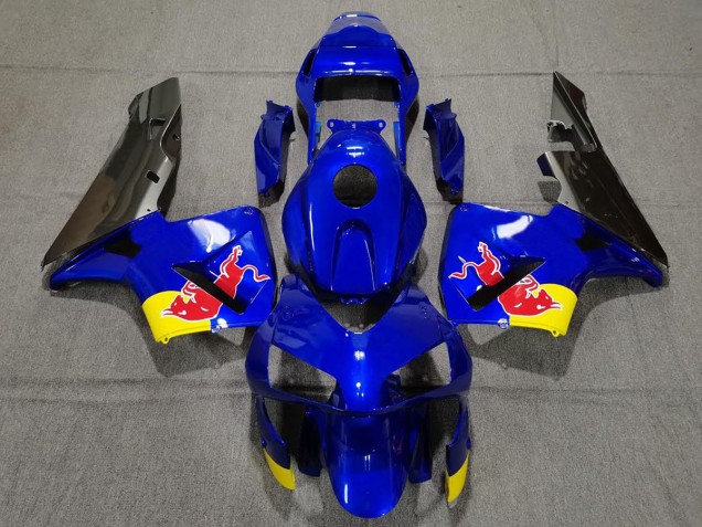 Rojo Azul Brillo Toro 03-04 CBR600RR Carenado Moto Rojo Azul Brillo Toro 03-04 CBR600RR Carenado Moto