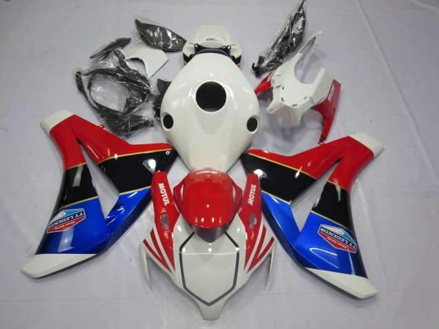 Rojo Azul & Negro 08-11 CBR1000RR Carenado Moto Rojo Azul & Negro 08-11 CBR1000RR Carenado Moto