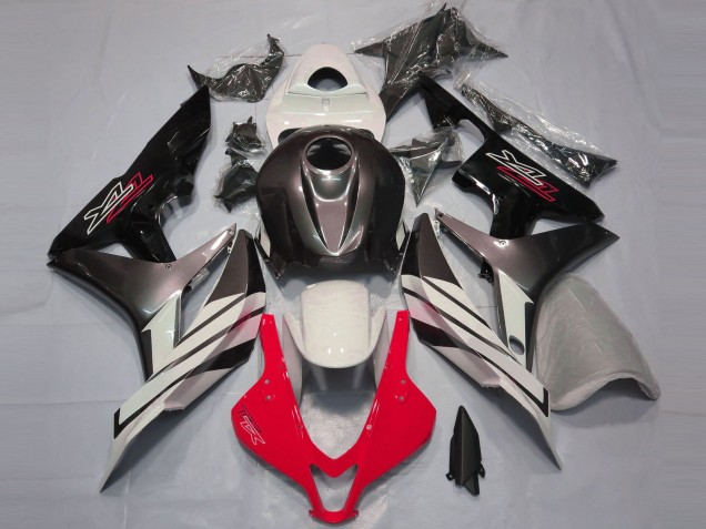 Rojo Blanco & Gris 07-08 CBR600RR Carenado Moto Rojo Blanco & Gris 07-08 CBR600RR Carenado Moto