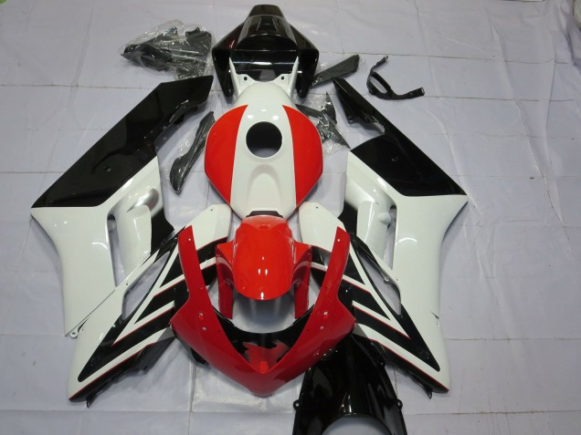 Rojo Blanco & Negro 04-05 CBR1000RR Carenado Moto Rojo Blanco & Negro 04-05 CBR1000RR Carenado Moto