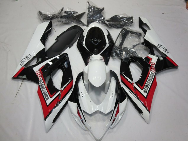 Rojo Blanco & Negro 05-06 GSXR 1000 Carenado Moto Rojo Blanco & Negro 05-06 GSXR 1000 Carenado Moto