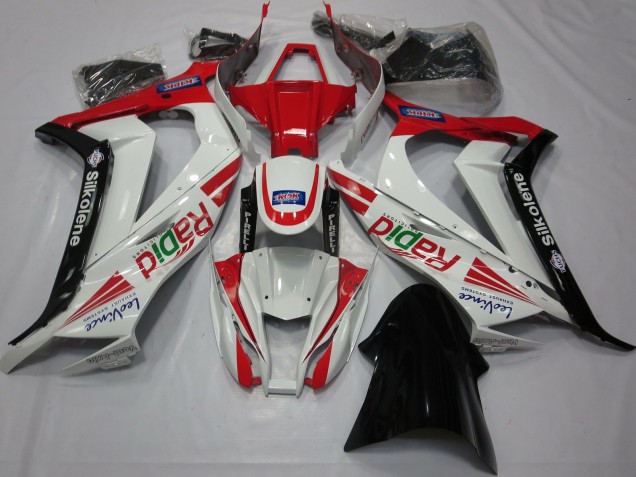 Rojo Blanco Negro 11-15 ZX10R Carenado Moto Rojo Blanco Negro 11-15 ZX10R Carenado Moto