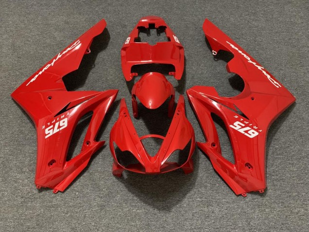 Rojo Brillante 06-08 Daytona 675 Carenado Moto Rojo Brillante 06-08 Daytona 675 Carenado Moto