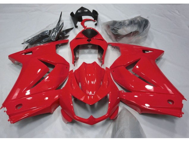 Rojo Brillante 08-12 Ninja 250 Carenado Moto Rojo Brillante 08-12 Ninja 250 Carenado Moto