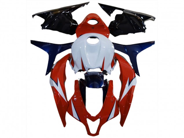 Rojo Brillante & Azul 09-12 CBR600RR Carenado Moto Rojo Brillante & Azul 09-12 CBR600RR Carenado Moto