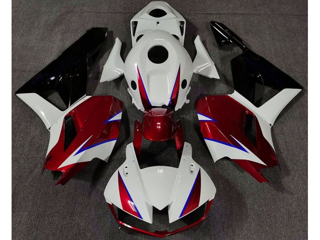 Rojo Brillante Blanco & Azul 13-23 CBR600RR Carenado Moto