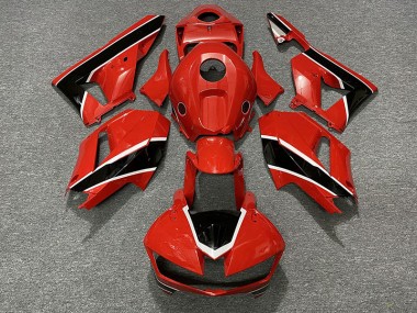 Rojo Brillante Blanco & Negro 13-23 CBR600RR Carenado Moto