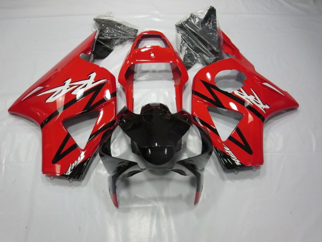 Rojo Brillante & Negro 02-03 CBR954RR Carenado Moto Rojo Brillante & Negro 02-03 CBR954RR Carenado Moto